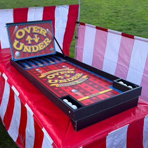 Over Under Carnival Game Rental Nashville